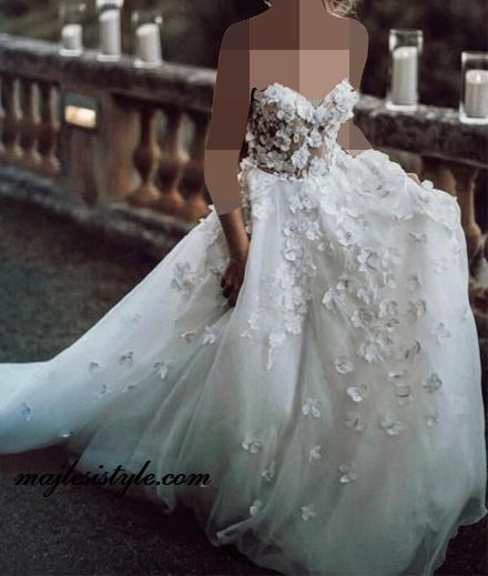 لباس عروس ملوس