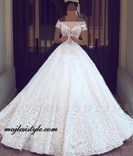 لباس عروس پفکی